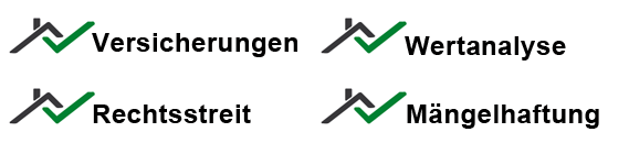 Baugutachten, Bausachverständiger, Baugutachter Köln für Versicherungen, Rechtsstreit, Wertanalyse, Mängelhaftung.